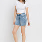 Vervet by Flying Monkey High Rise Denim Shorts