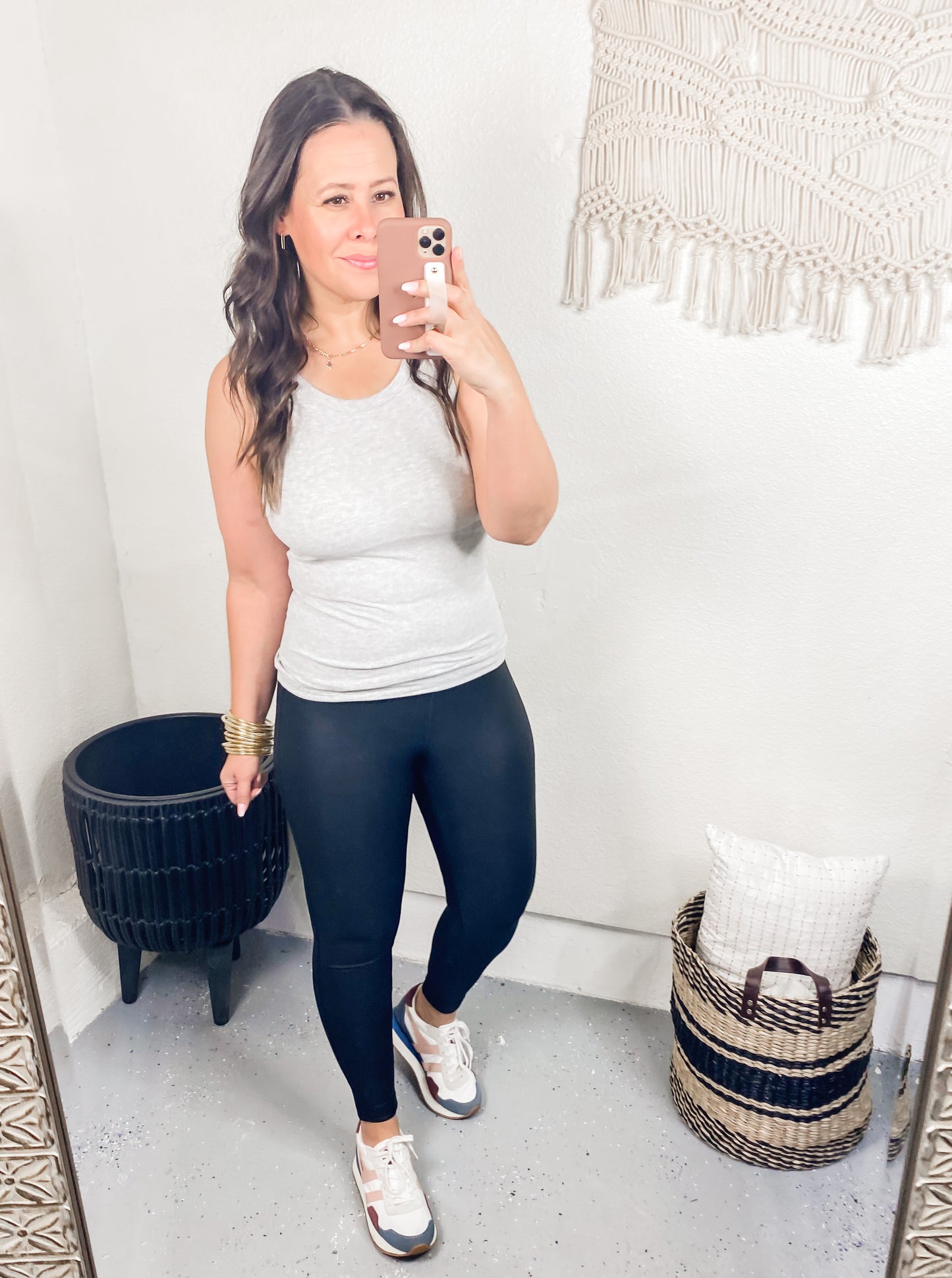 Total Brami Slim Fit High Neck Ribbed Tank Top - Multiple Colors