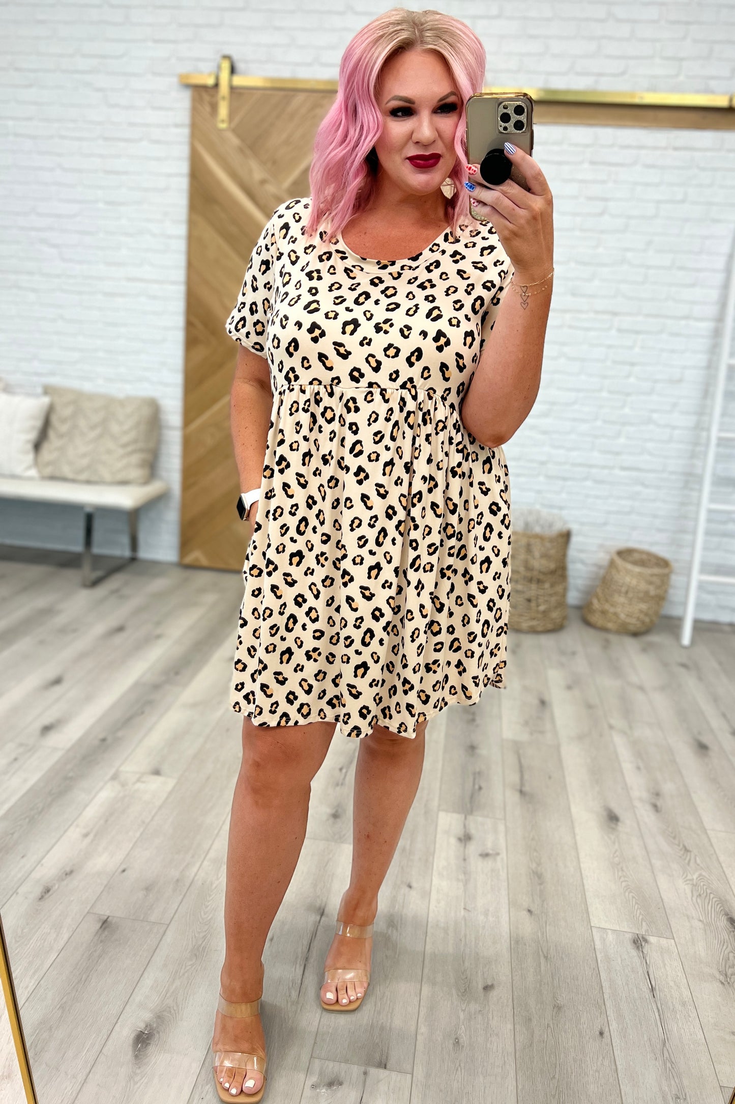 Safari Sweetheart Animal Print Dress