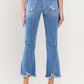 Vervet by Flying Monkey Full Size High Rise Cropped Flare Jeans