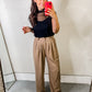 Business Meeting Wide Leg Pants