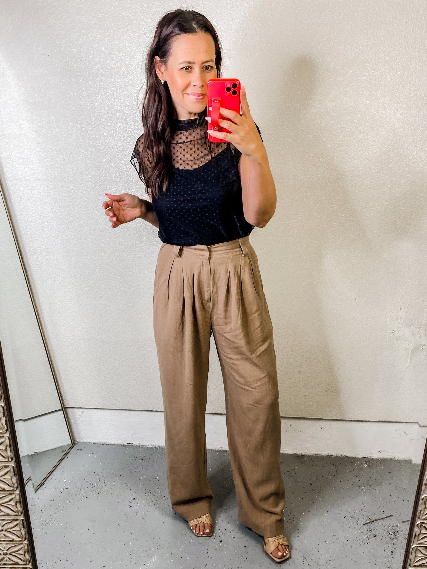 Business Meeting Wide Leg Pants