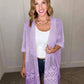 PREORDER: Amanda Crochet Cardigan in Six Colors