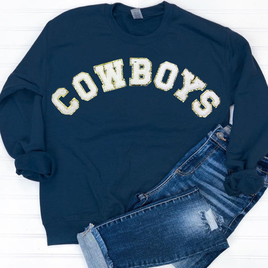 CUSTOM: Game Day Patch Sweatshirt