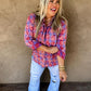 PREORDER- RYANN BLEACHED PLAID TOPS (SHIPS EARLY OCT.)