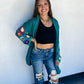 PREORDER - Crochet Knit Cardigan