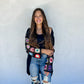 PREORDER - Crochet Knit Cardigan