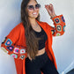 PREORDER - Crochet Knit Cardigan