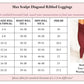 PRE-ORDER Molly Max Sculpt Diagonal Ribbed Leggings - (Shipping End of Oct/Early Sept)