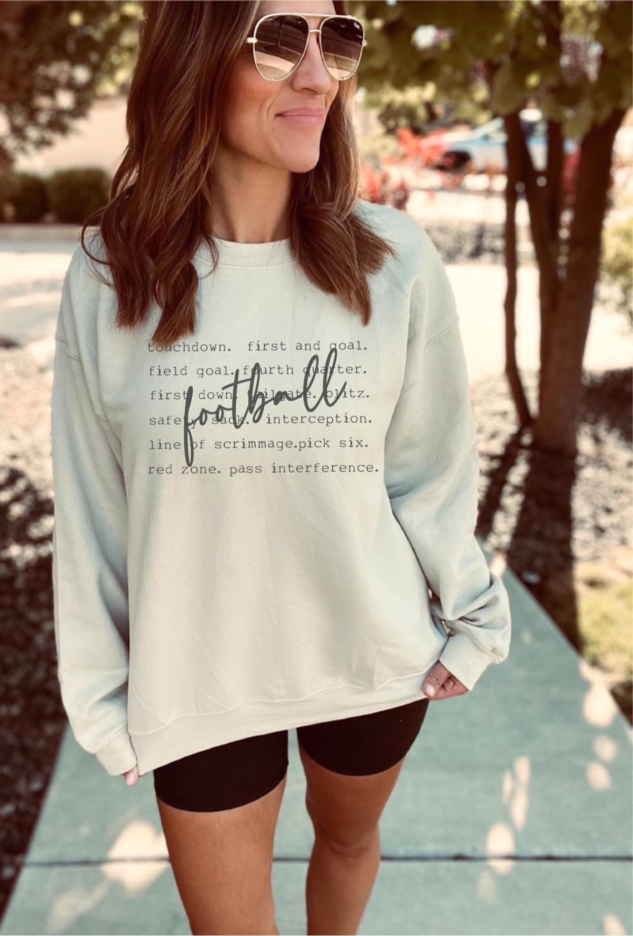 Football Words Sweatshirt