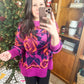 Rosie Posey Floral Sweater