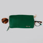 Skyla 2-in-1 Glasses Case Holder: Brown