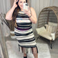 PREORDER: ISLA STRIPED CROCHET COVER UP SET (ETA 4/7)