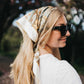 Milan Hair Scarf: Teal