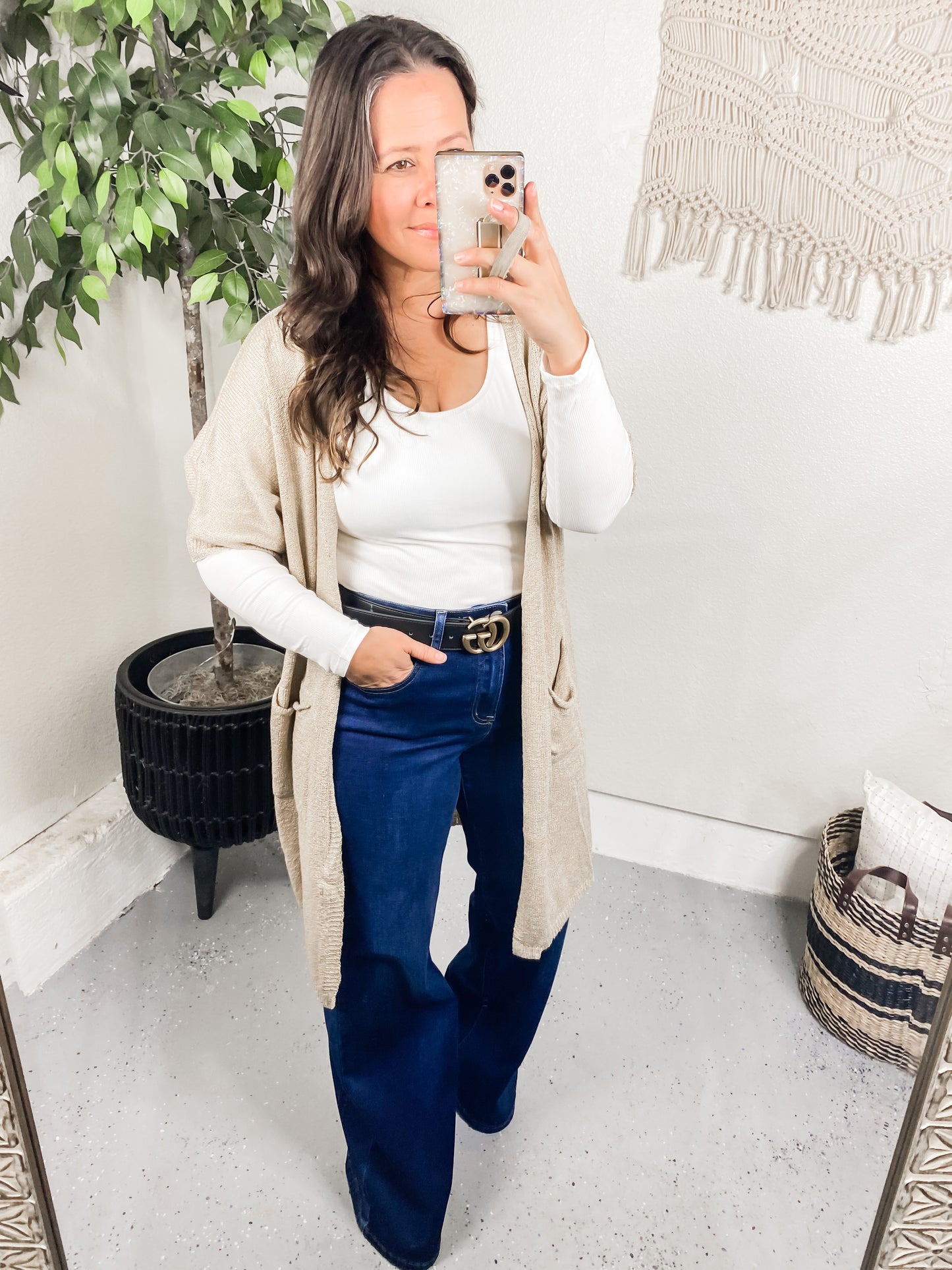 Warm and Cozy Short Sleeve Dolman Cardigan