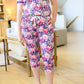 PREORDER: Short Sleeve Pajama Capri Set in Six Prints