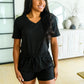 PREORDER: Solid Short Sleeve Pajama Set in Six Colors