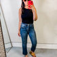 RFM Tummy Control High Waist Cropped Boot Cut Jeans