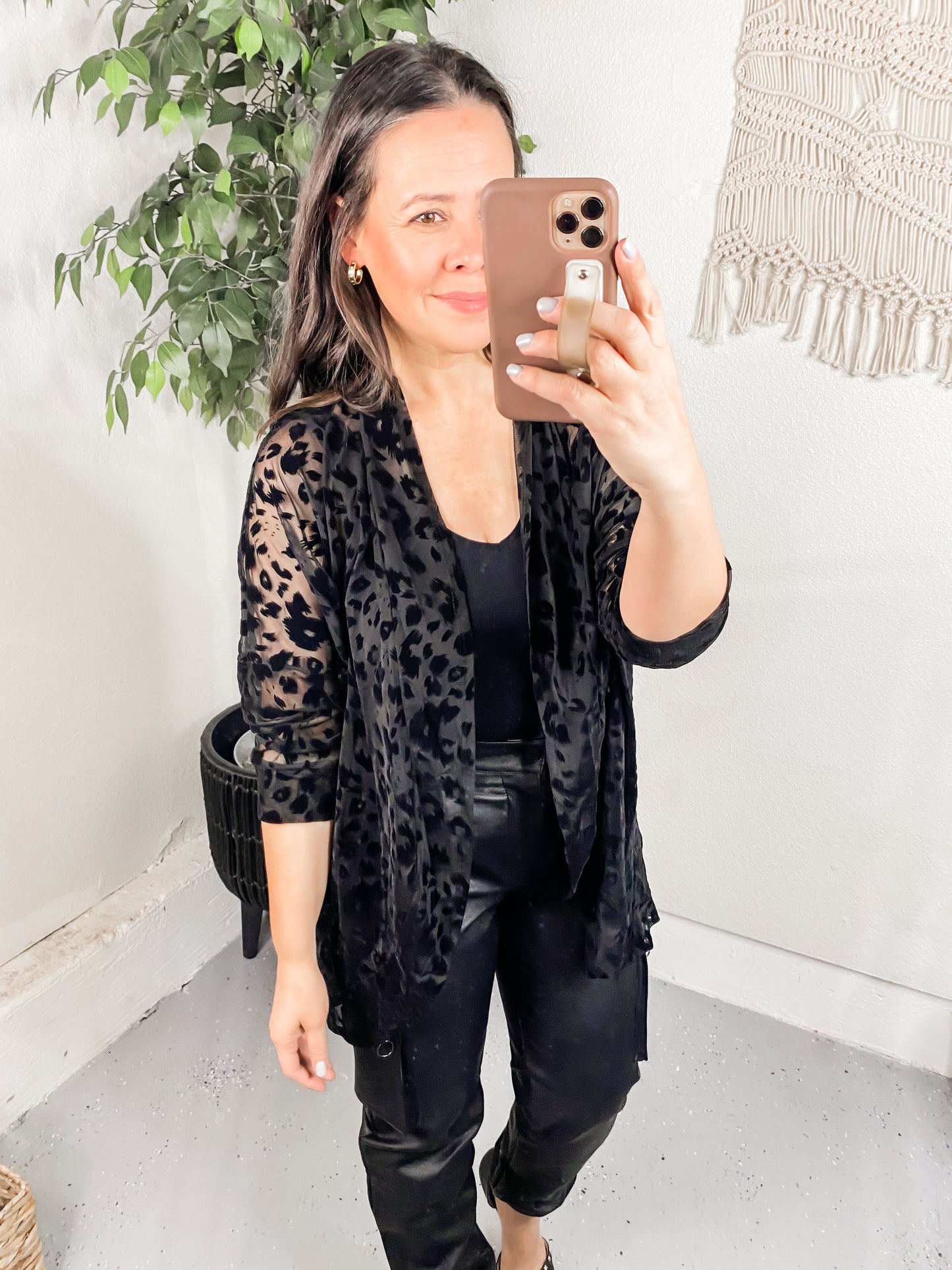 Got Me Covered Burnout Cardigan
