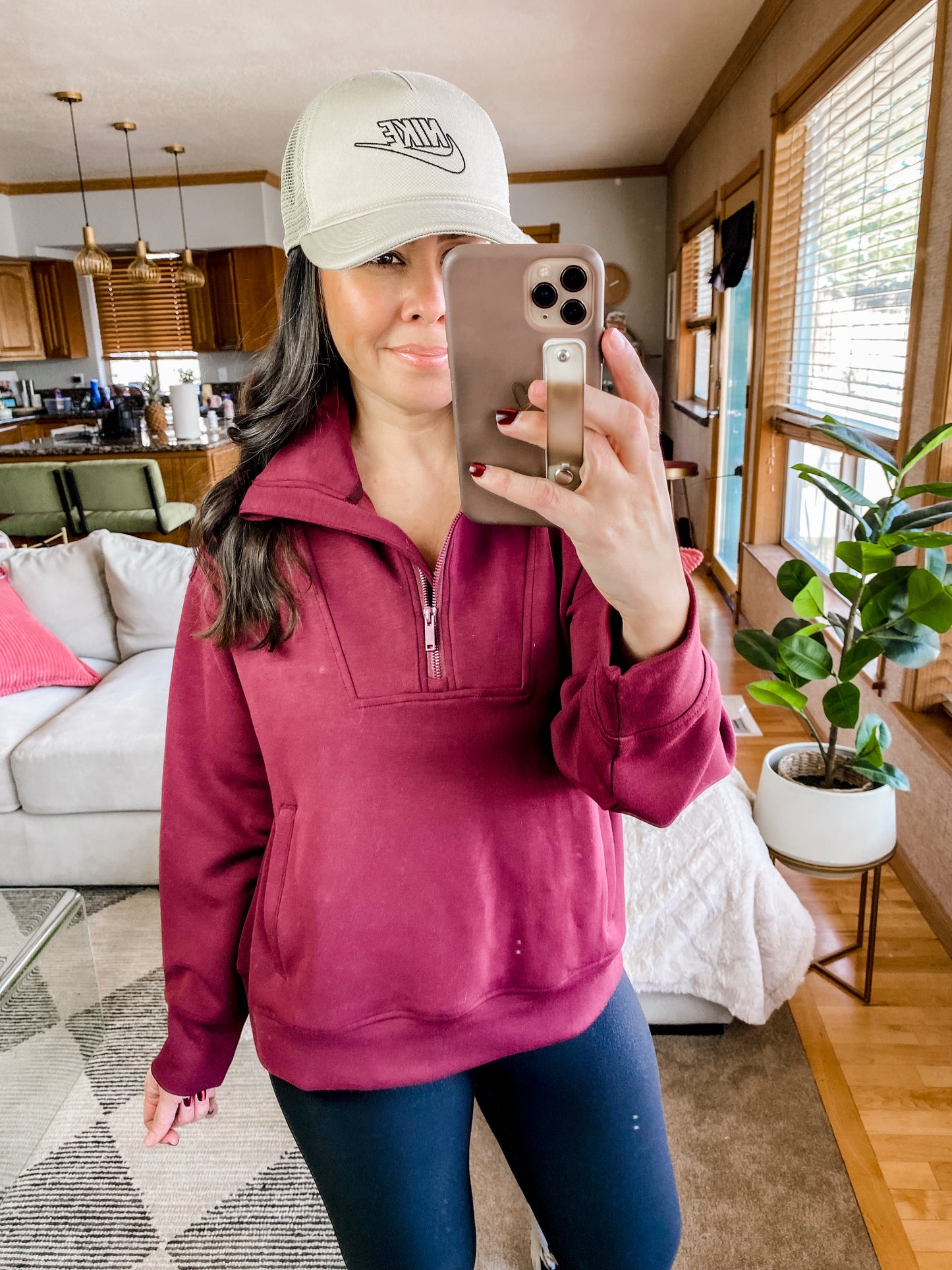 Handle That Half Zip Pullover