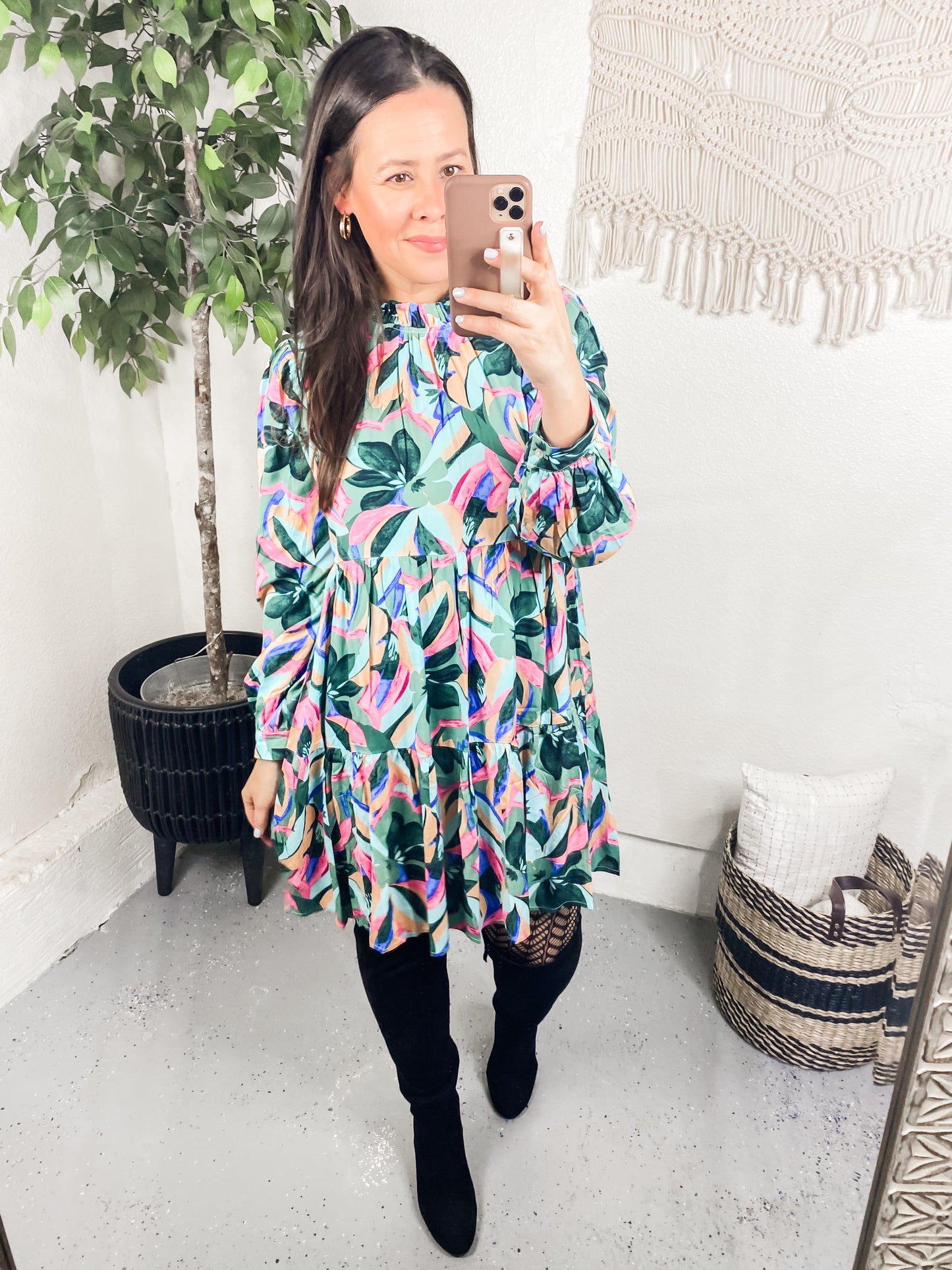 Thrill of it All Floral Dress