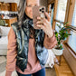 Leena Mock Neck Pullover in Cocoa