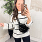 More or Less Striped Sweater