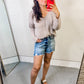 Dropped Shoulder Long Sleeve - Ivory