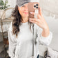 So Compelling Contrast Detail Pullover