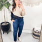 Judy Blue Pull On Denim Joggers in Dark Wash