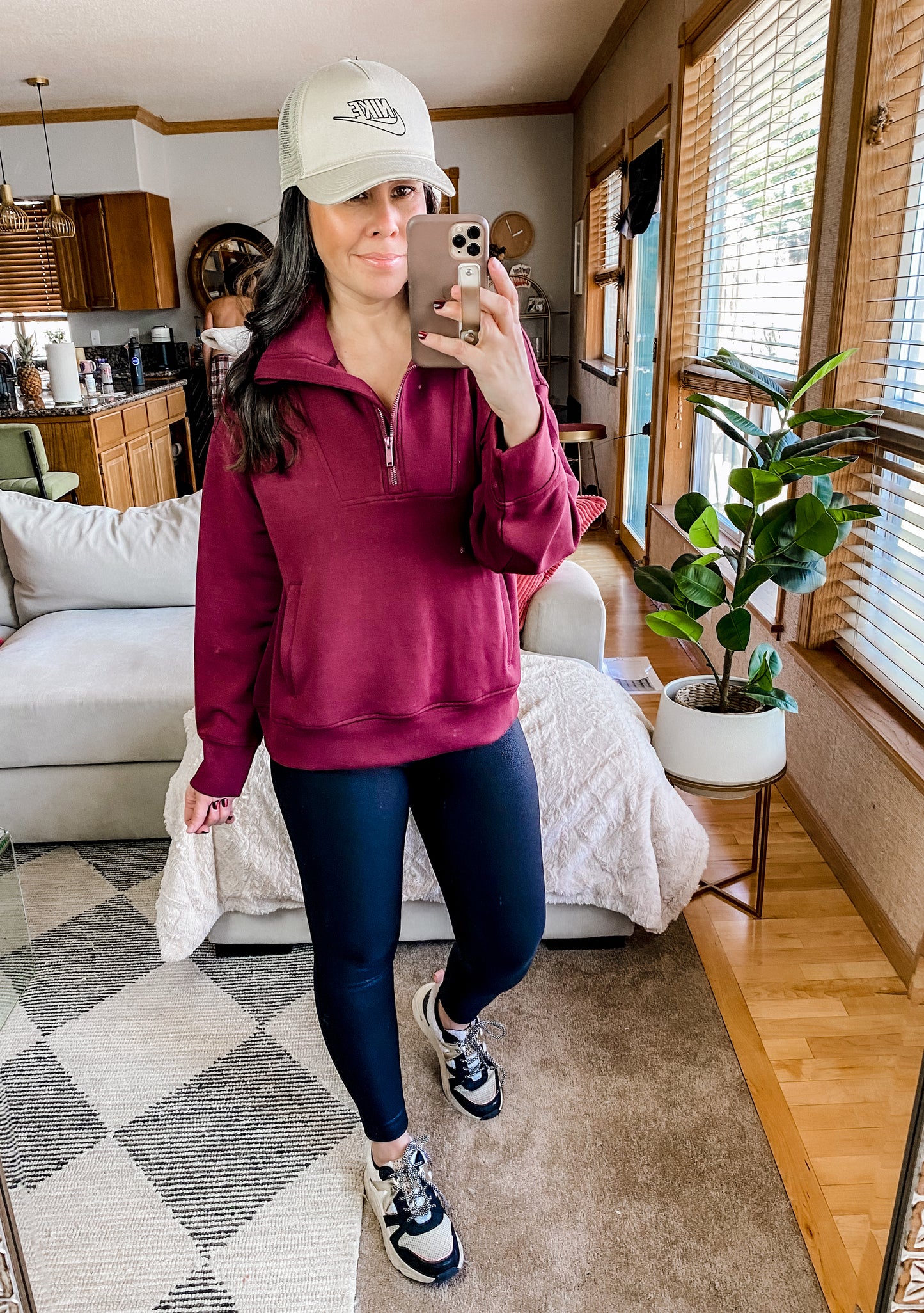 Handle That Straight Leg Pants in Wine