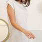 Cap Sleeve Top - Multiple Color