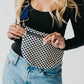 Westlyn Woven Bum Bag Wholesale - NEW COLOR ADDED!: Checkered Coffee