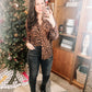 So Fierce Animal Print Blouse