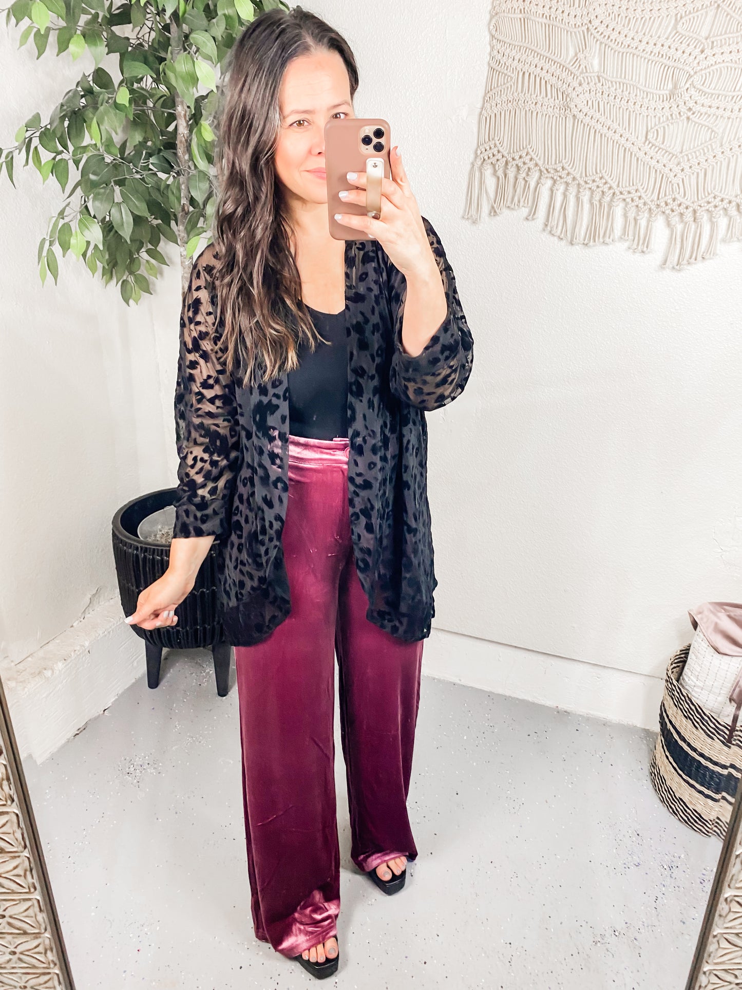 Got Me Covered Burnout Cardigan