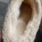 Fur Lined Sherpa Platform Slippers