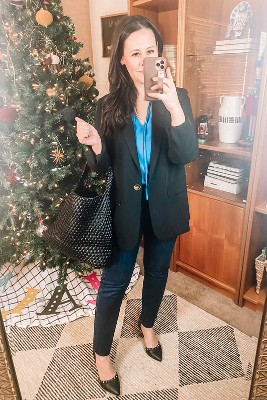 Every Day Blazer in Black