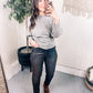 Judy Blue High Rise Tummy Control Skinny Jeans in Washed Black