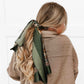 Milan Hair Scarf: Teal