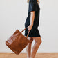 PREORDER: Upper East Side Vegan Leather Backpack & Crossbody Tote Bag in Three Colors