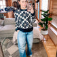 Kancan Pleated Wide Leg Jeans