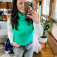 Before You Go Sleeveless Turtleneck Sweater