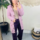 Soft Wisteria Hooded Cardigan