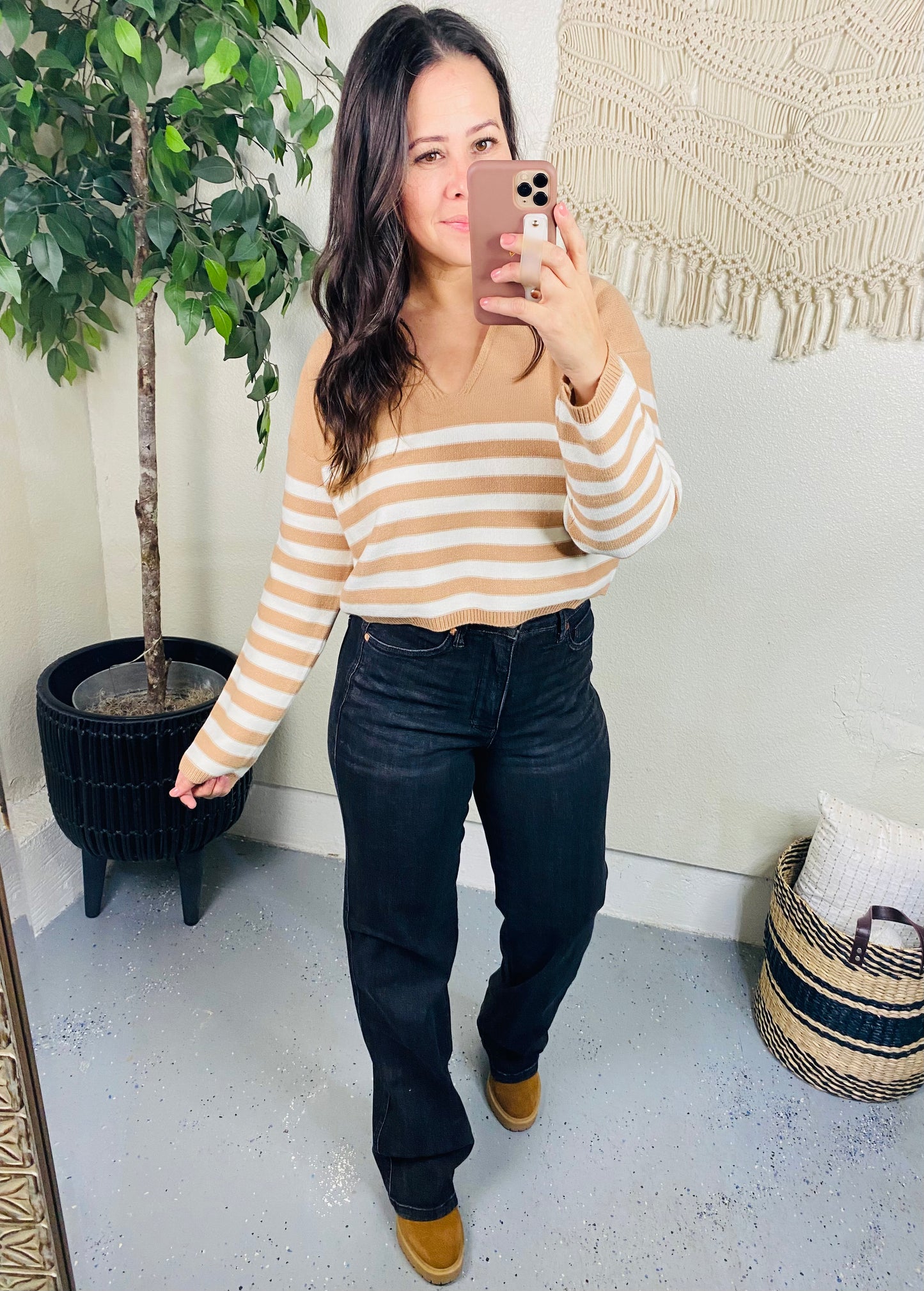Memorable Moment Striped Sweater