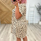 Safari Sweetheart Animal Print Dress