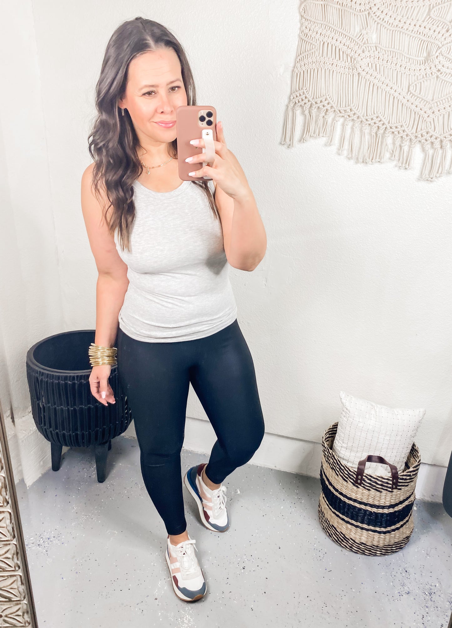 Total Brami Slim Fit High Neck Ribbed Tank Top - Multiple Colors