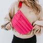 Jolie Puffer Belt Bag: Emerald