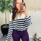 Memorable Moment Striped Sweater