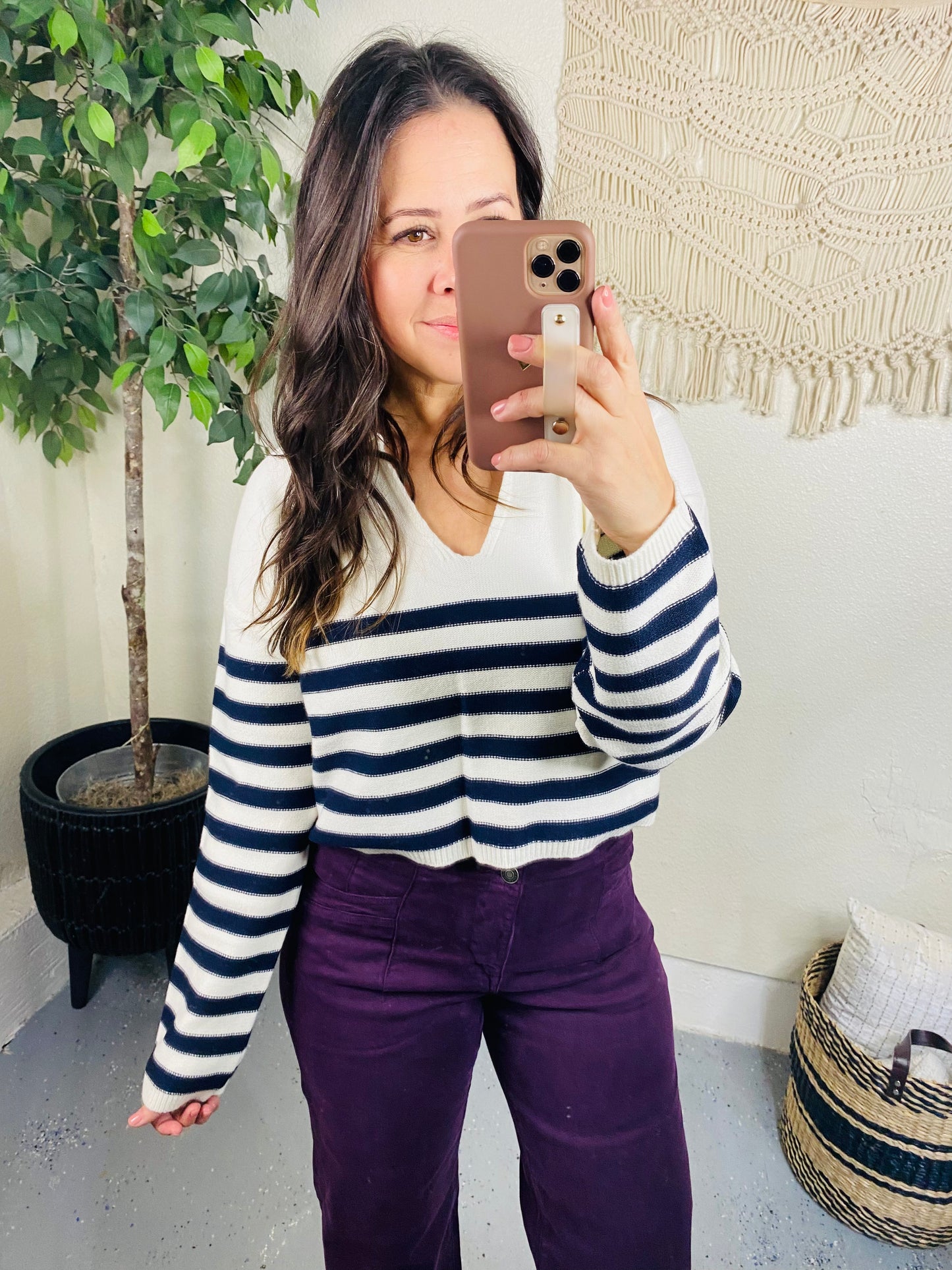 Memorable Moment Striped Sweater