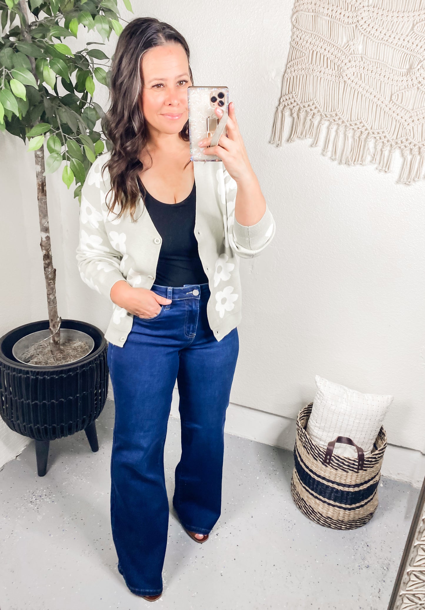 Fresh As A Daisy Floral Cardigan